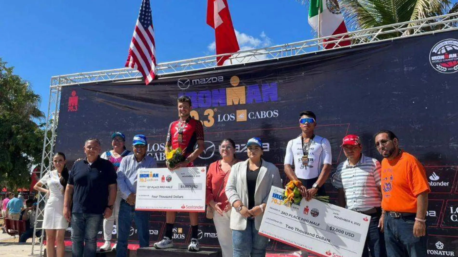 Ironman Los Cabos ganadores